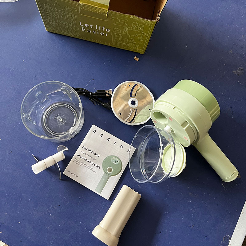 Wireless Vegetable Ingredient Cutter Press