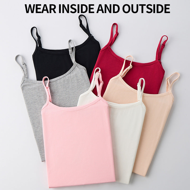 Strap base shirt vest