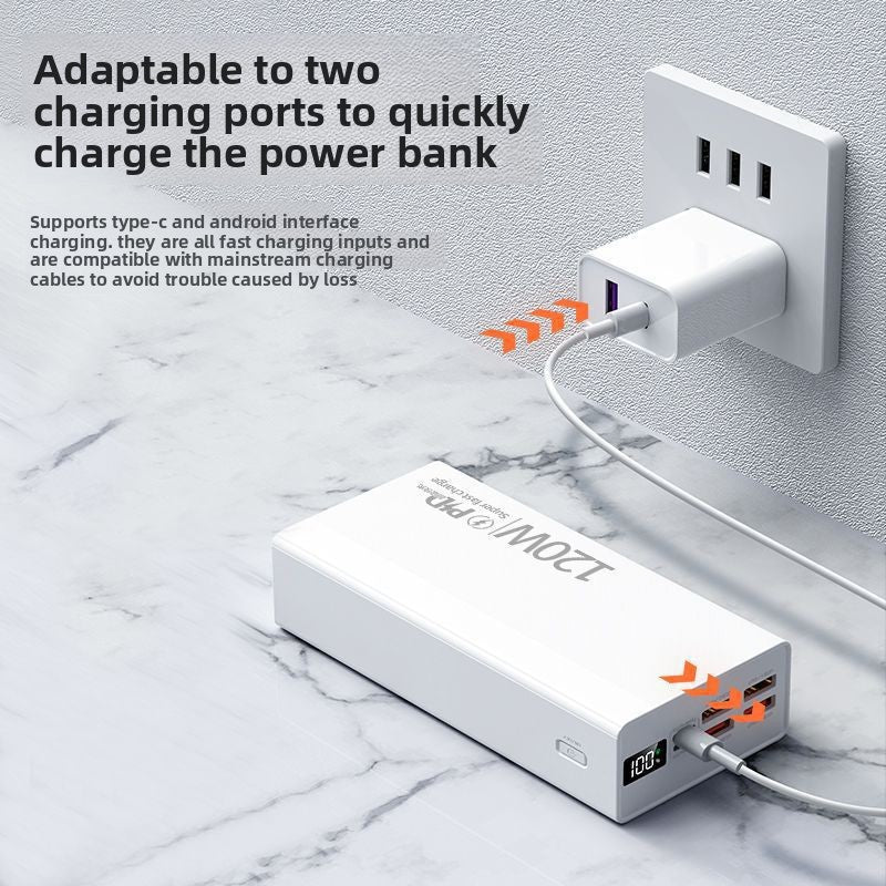 120W Super Fast Charging Power Bank