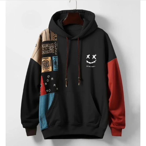 Poker Skull  Hooded Sweatshirt