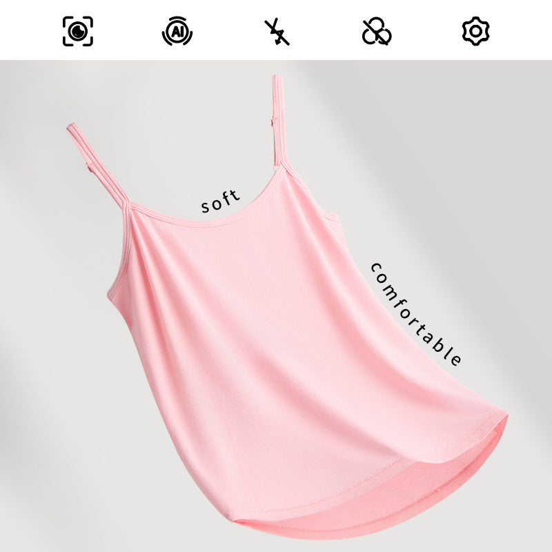 Strap base shirt vest