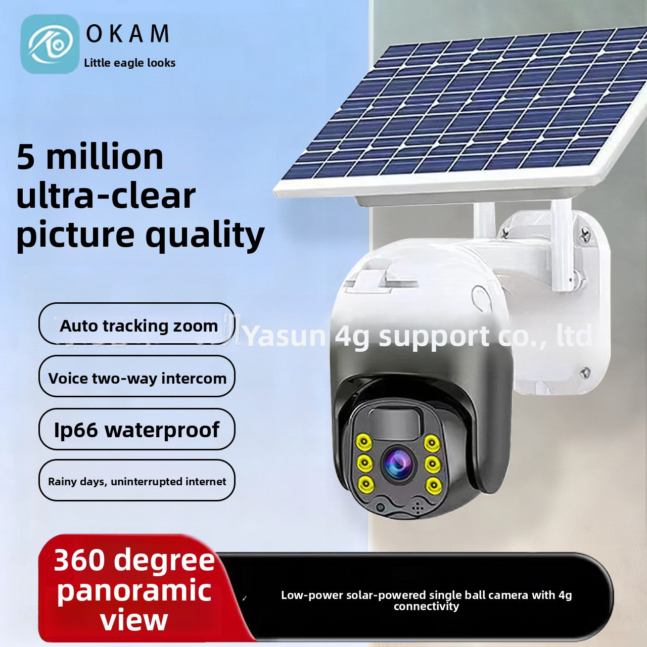 Wireless Solar Camera