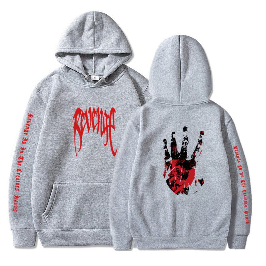 Loose-Cut Hooded Sweatshirt