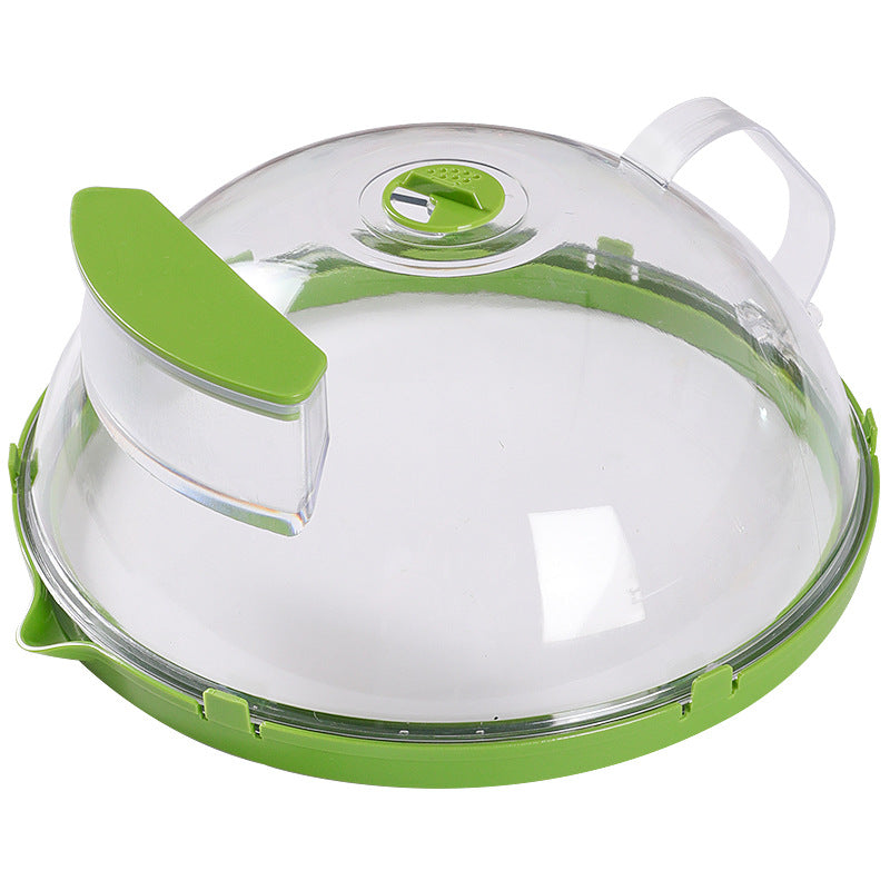 Splash Cover for Microwave Food Heating