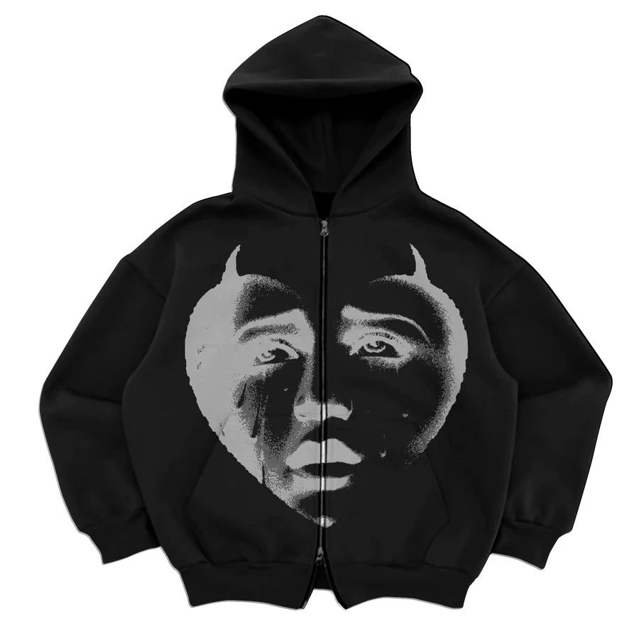 Y2K Fashion Hooded Sweatshirt