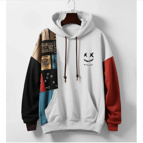 Poker Skull  Hooded Sweatshirt