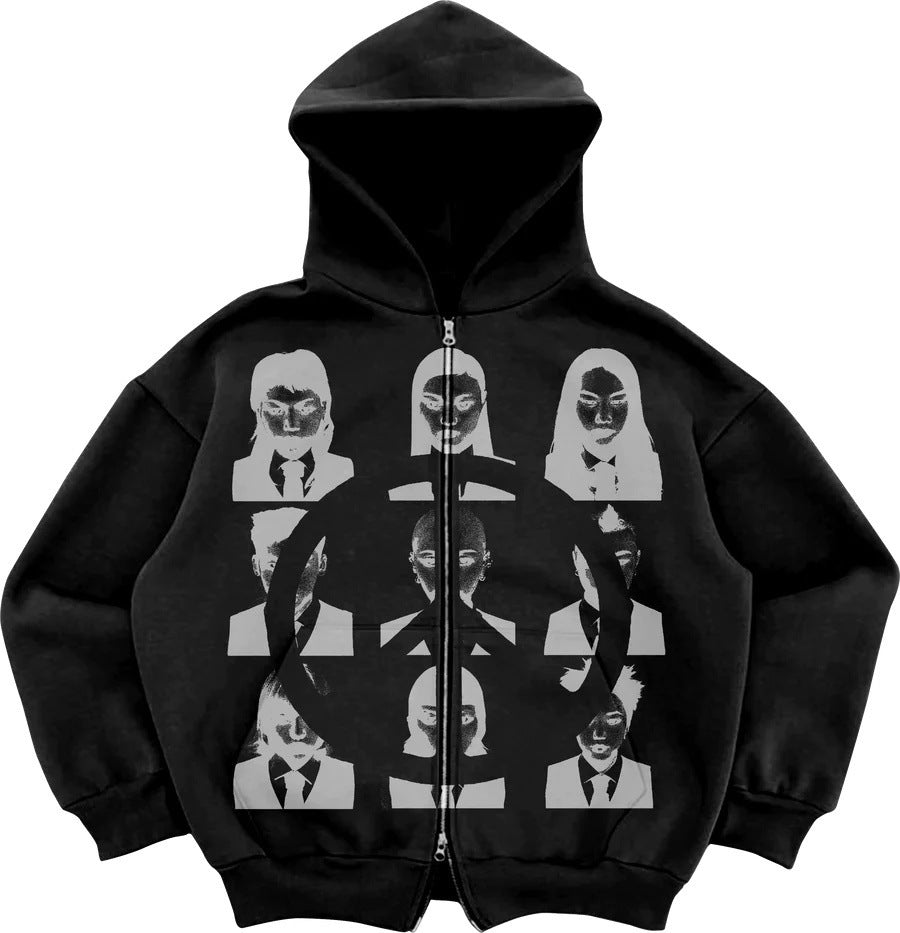 Y2K Fashion Hooded Sweatshirt