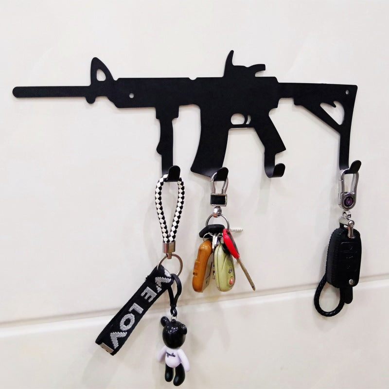 Military Rifle Inspired Wall Key Holder