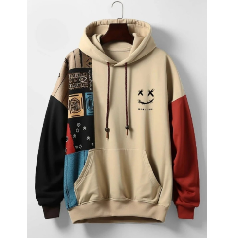 Poker Skull  Hooded Sweatshirt