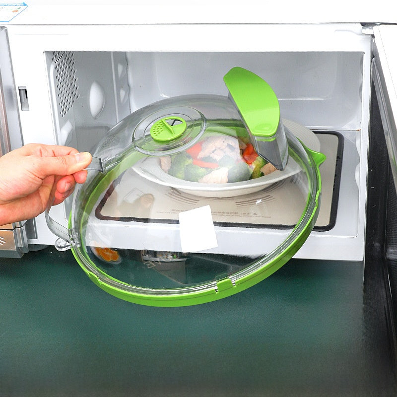 Splash Cover for Microwave Food Heating
