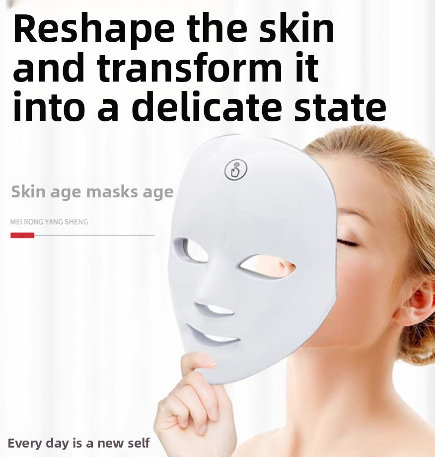 Ultimate 7-Color LED Mask: Get That Radiant Glow, Budget-Friendly!