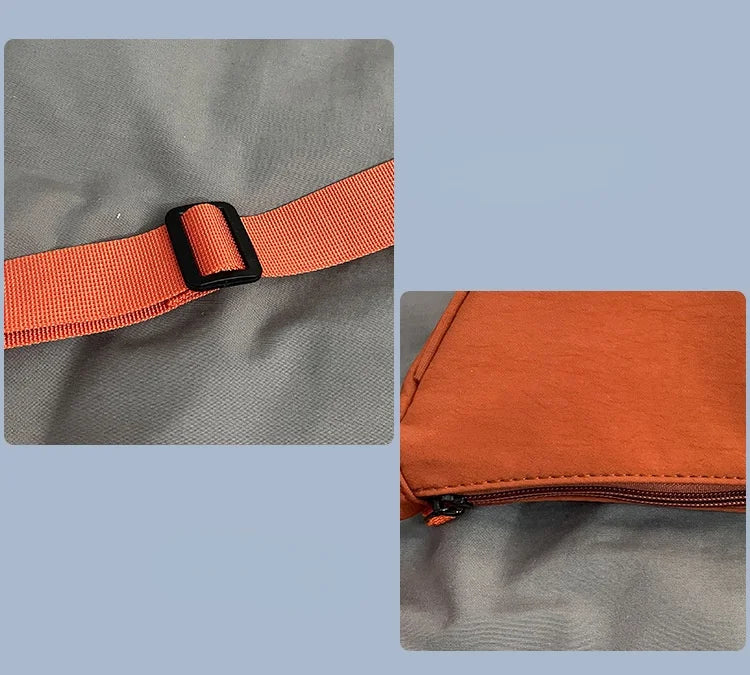 Simple Design Women's Messenger Bag Fashion Ladies Nylon Hobos Small Shoulder Bags Vintage Female Girls Purse Cloth Handbags