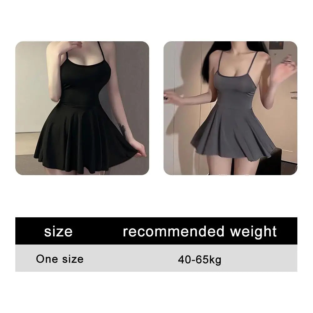 Mini Ruffled Backless Dress