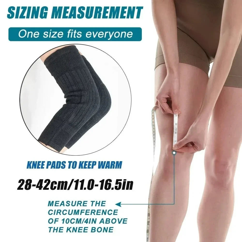 Leg Warmer with Wool Kneepad