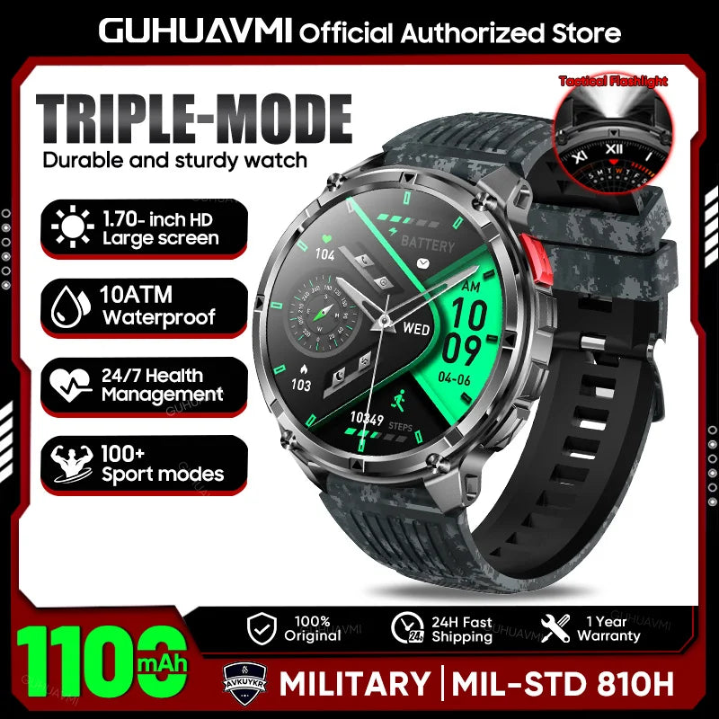 MilitaryT-Rex3 Ultra GPS Track Smart Watch