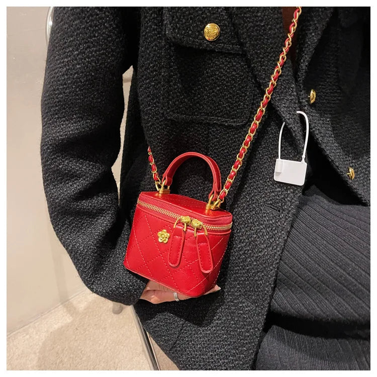 Small Shoulder Bucket Crossbody Bag