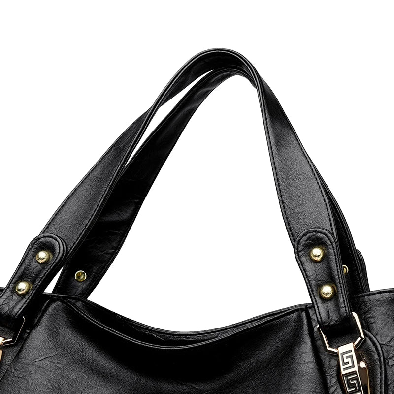 Genuine Soft Leather Shoulder Crossbody Tote Messenger Bag Large Capacity