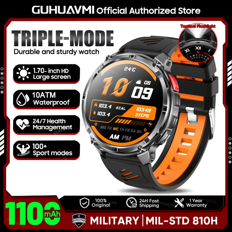 MilitaryT-Rex3 Ultra GPS Track Smart Watch