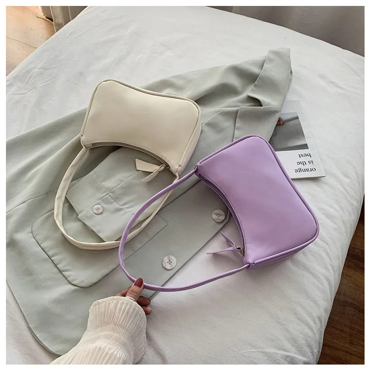 Retro Totes Bags for Women 2022 Trendy Vintage Handbag Female Small Subaxillary Bags Casual Retro Mini Shoulder Bag