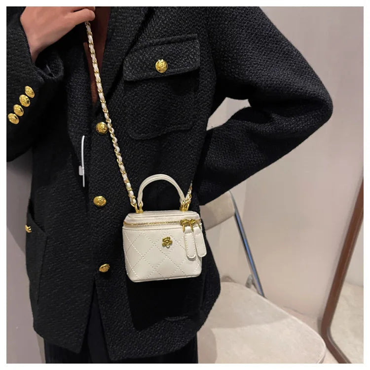 Small Shoulder Bucket Crossbody Bag
