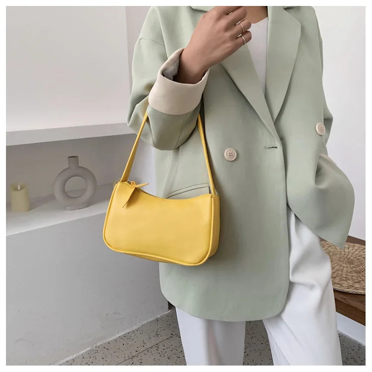 Retro Totes Bags for Women 2022 Trendy Vintage Handbag Female Small Subaxillary Bags Casual Retro Mini Shoulder Bag