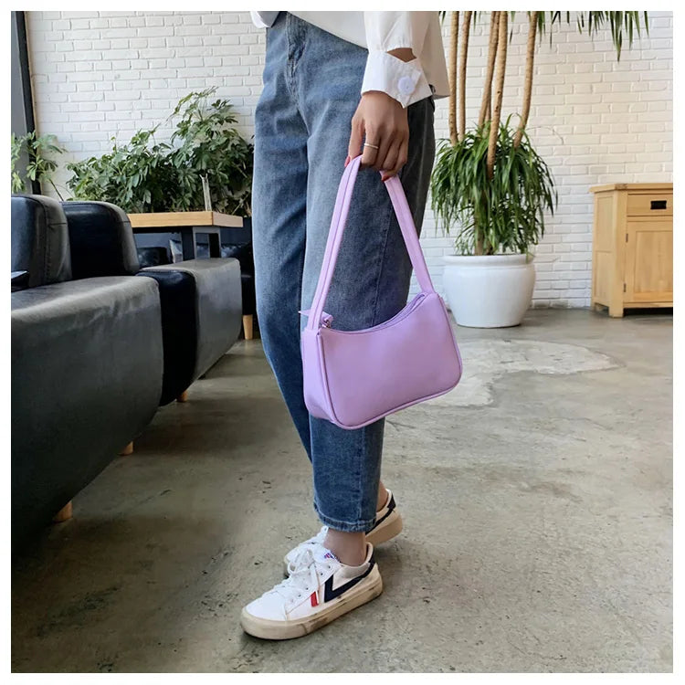 Retro Totes Bags for Women 2022 Trendy Vintage Handbag Female Small Subaxillary Bags Casual Retro Mini Shoulder Bag