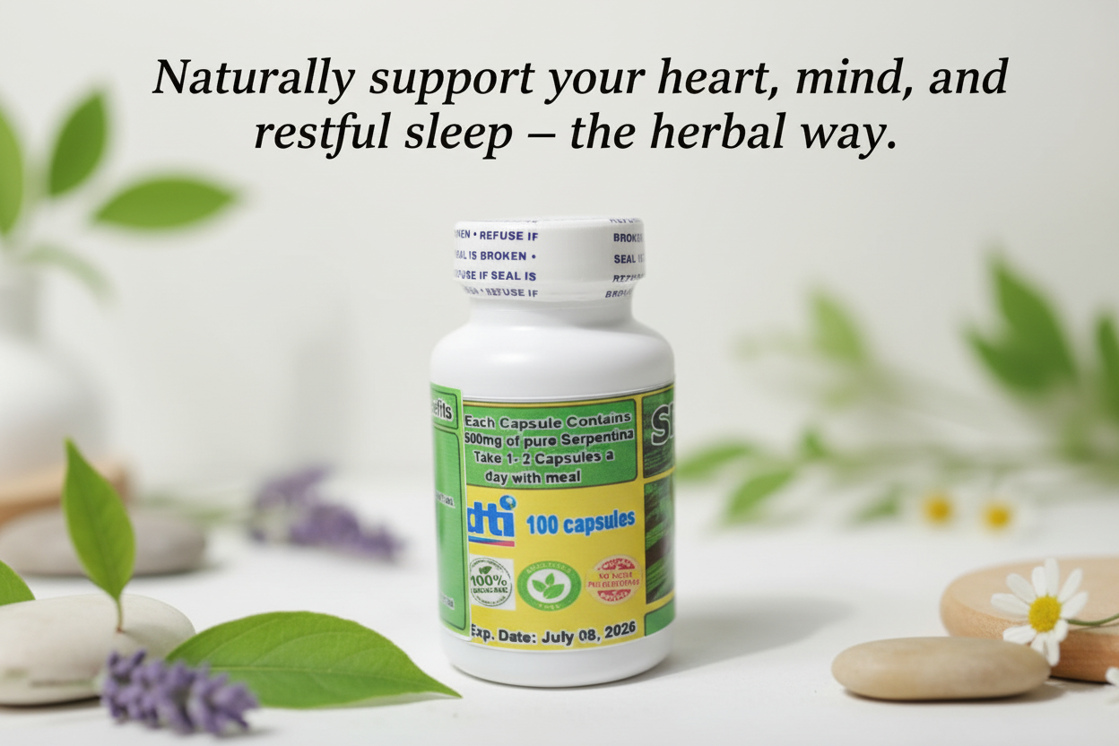 Serpentina Herbal Capsule Original FDA Approved