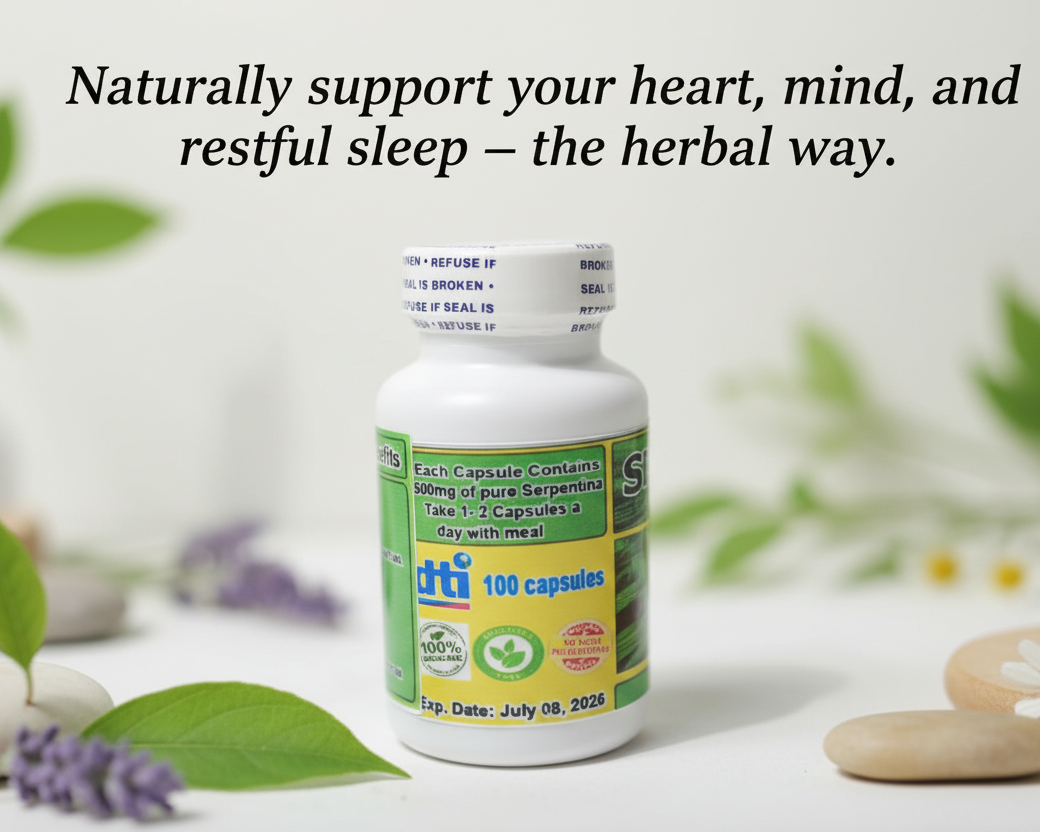 Serpentina Herbal Capsule Original FDA Approved