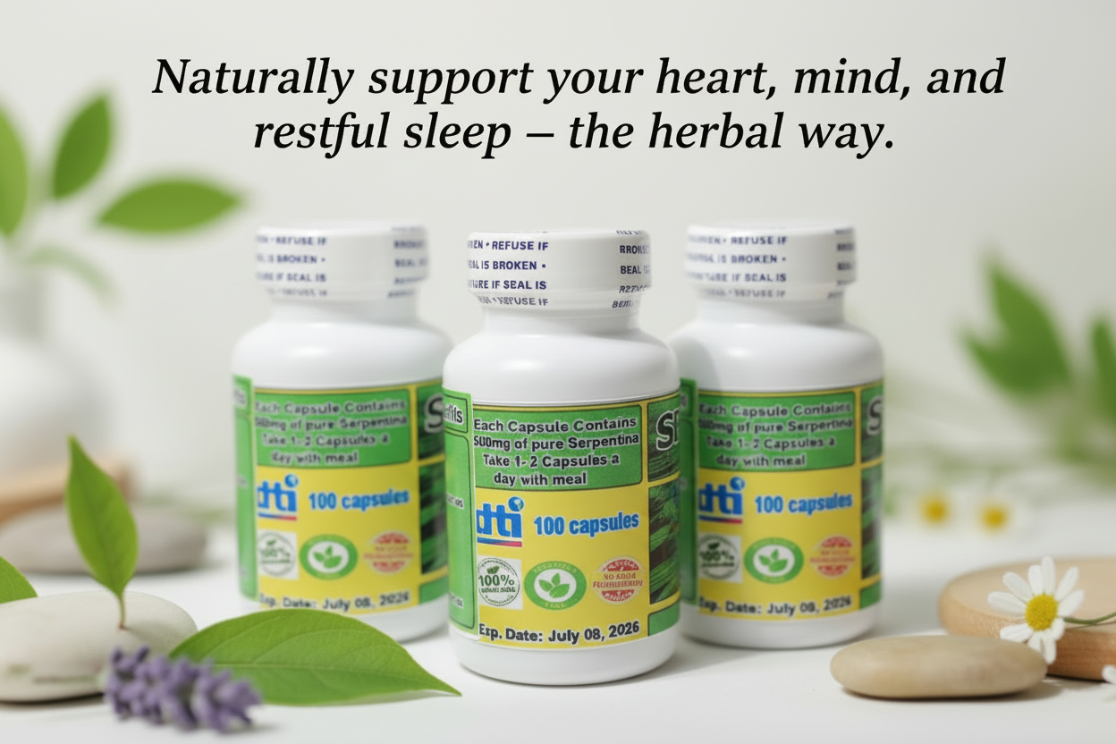 Serpentina Herbal Capsule Original FDA Approved