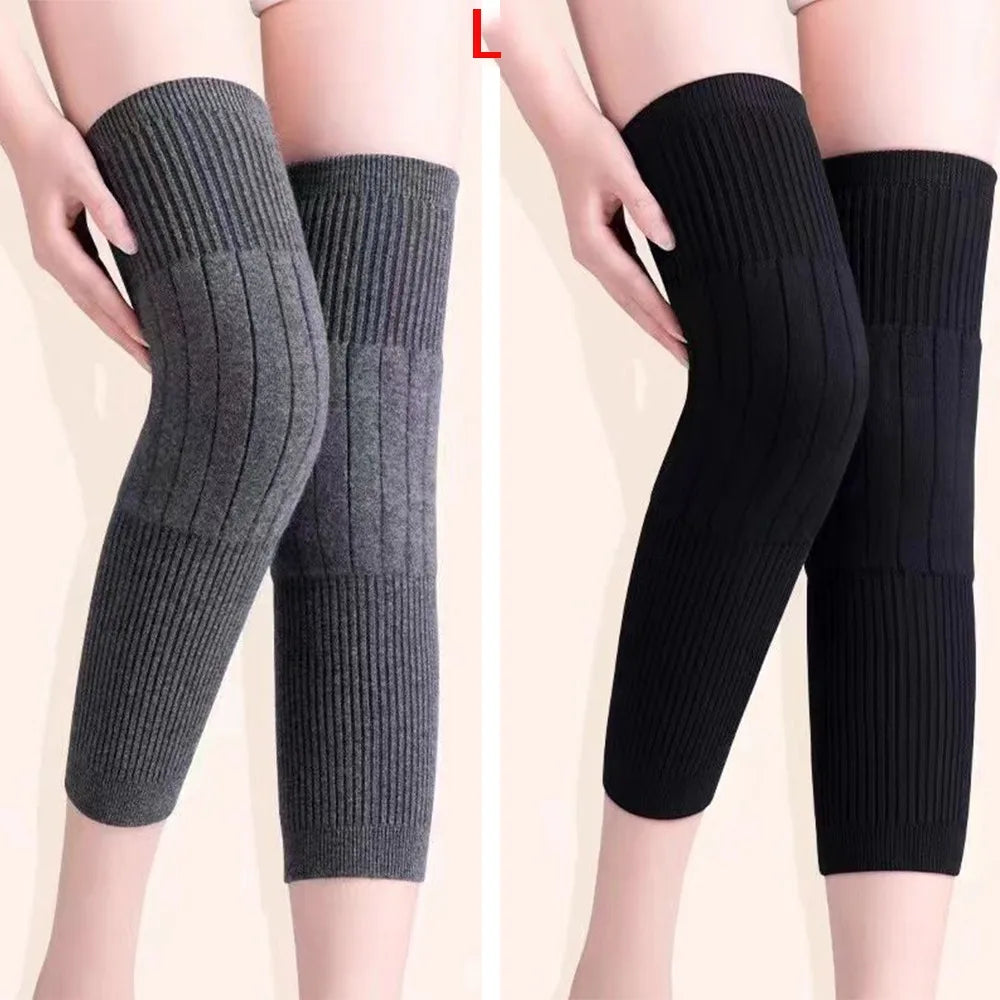 Leg Warmer with Wool Kneepad
