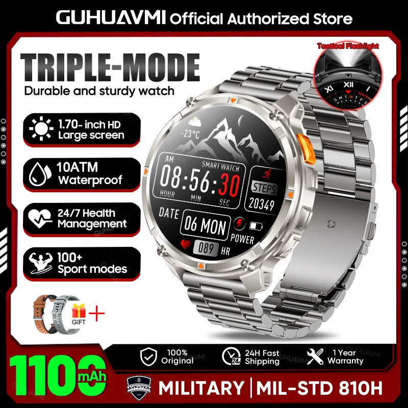 MilitaryT-Rex3 Ultra GPS Track Smart Watch