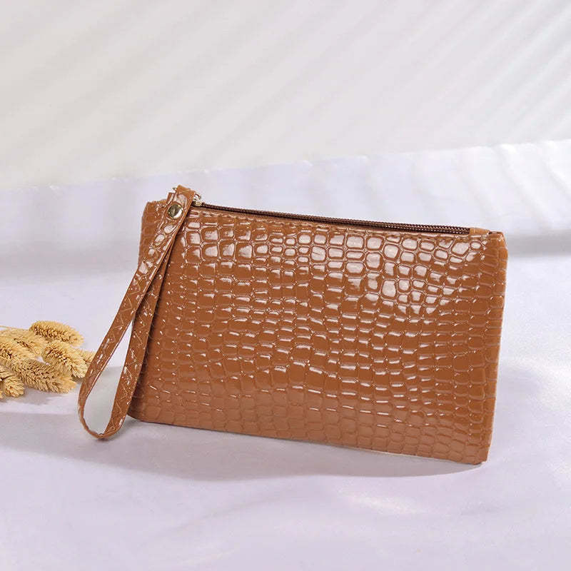 Mini Pu Fashion Women Shoulder Bag Messenger Bag Designer Luxury Crocodile Pattern Phone Bag Coin Purse Girls Handbag Tote Bag