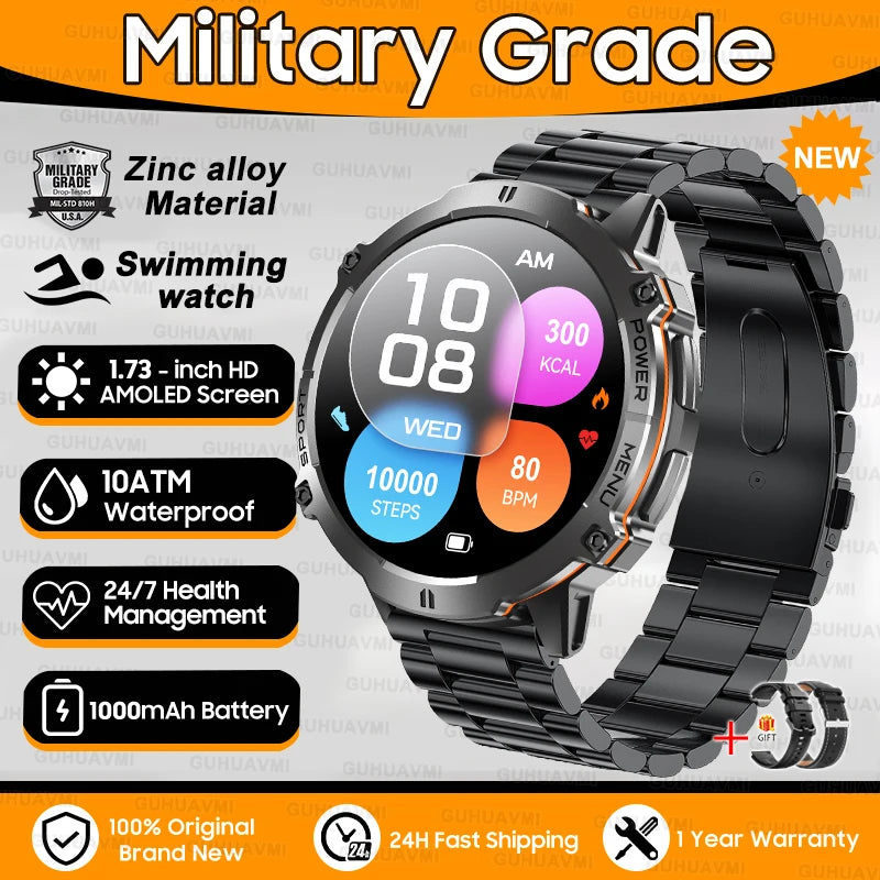 AMOLED Sports Smart Watch