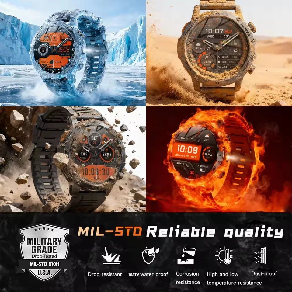 T-REX3 ULTRA Military Tactical/Sport Smart Watch