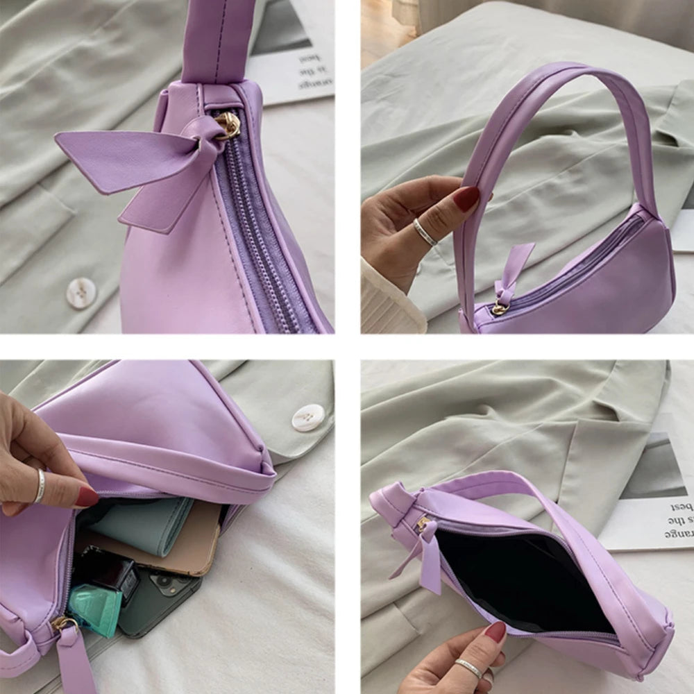 Retro Totes Bags for Women 2022 Trendy Vintage Handbag Female Small Subaxillary Bags Casual Retro Mini Shoulder Bag