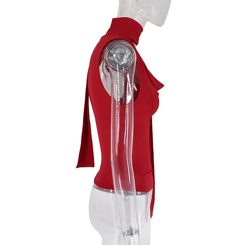 Sexy Sleeveless Top Fashion Streetwear