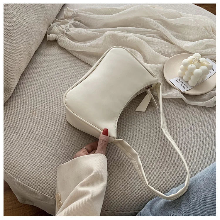 Retro Totes Bags for Women 2022 Trendy Vintage Handbag Female Small Subaxillary Bags Casual Retro Mini Shoulder Bag