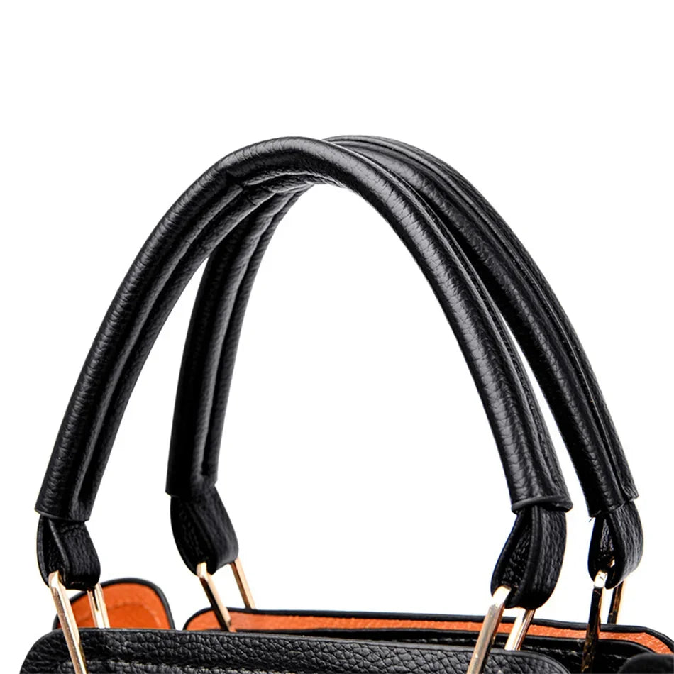 3 Layers Large Capacity Women Tote Bag Soft Leather Luxury Handbags Women Bags Designer Solid Color Crossbody Bag Hand Bags 2025