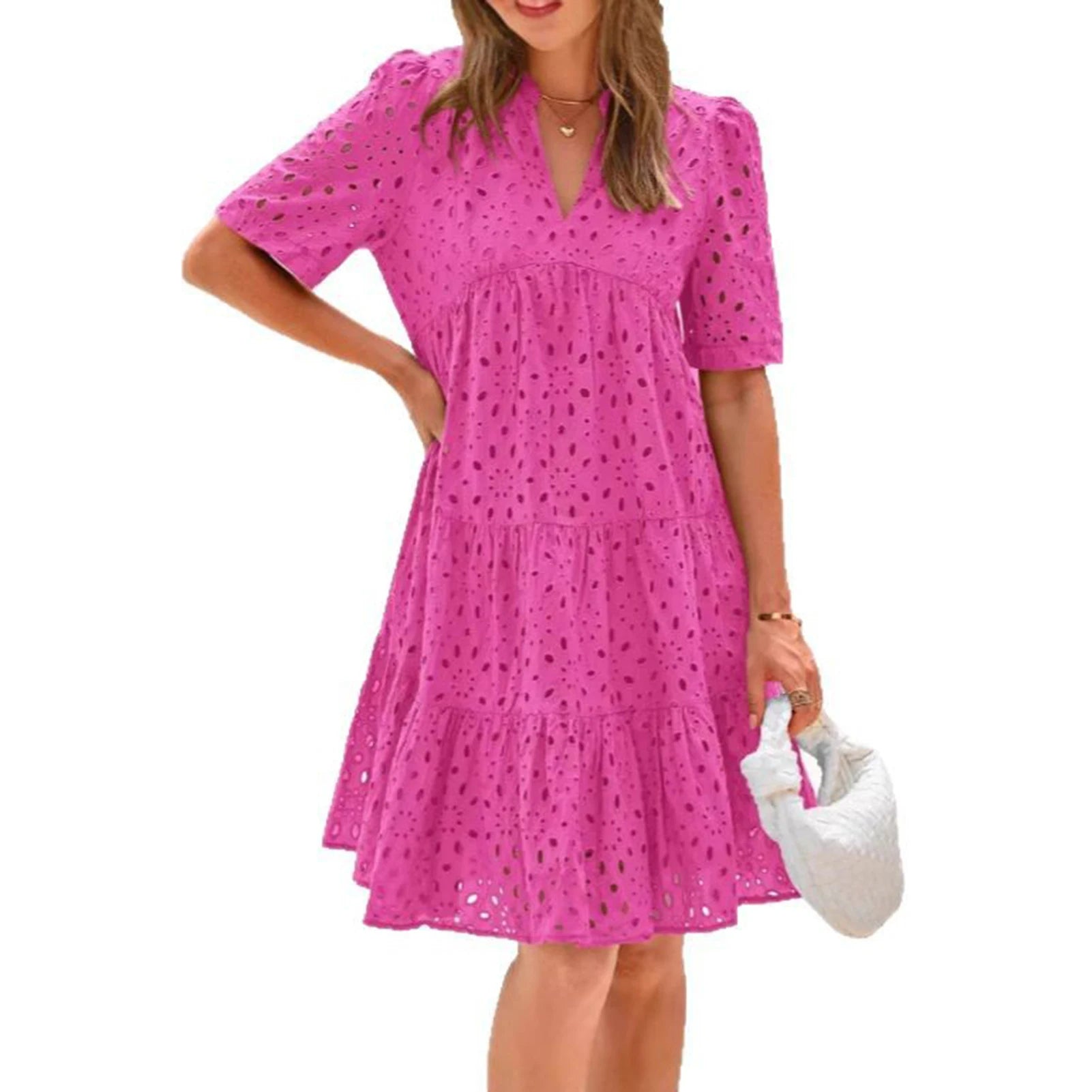 Long Casual Mid-Calf Summer Dress