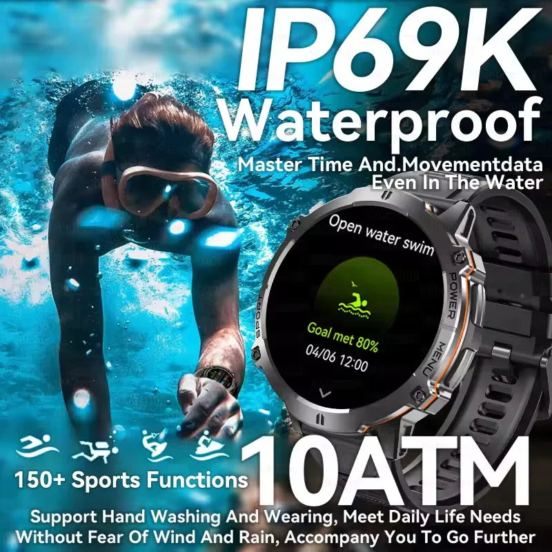 AMOLED Sports Smart Watch