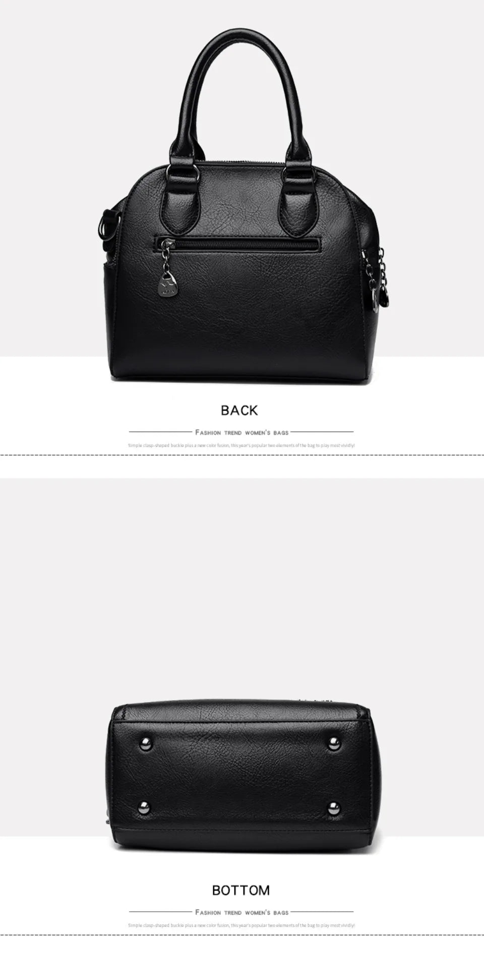 Genuine Kangaroo Brand Soft Pu Leather Hand Bag Small Handbags Women Shoulder Bags for Mother 3 Layers Tote Commuting Bag Summer