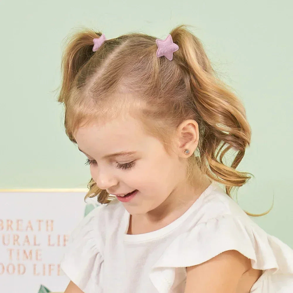 20pcs/set Love Star Children Hair Rubber Band