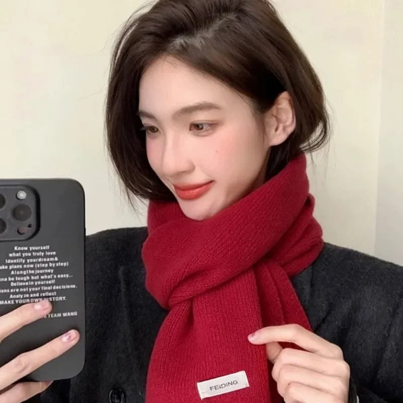 Knitted Unisex Shawl Wrap