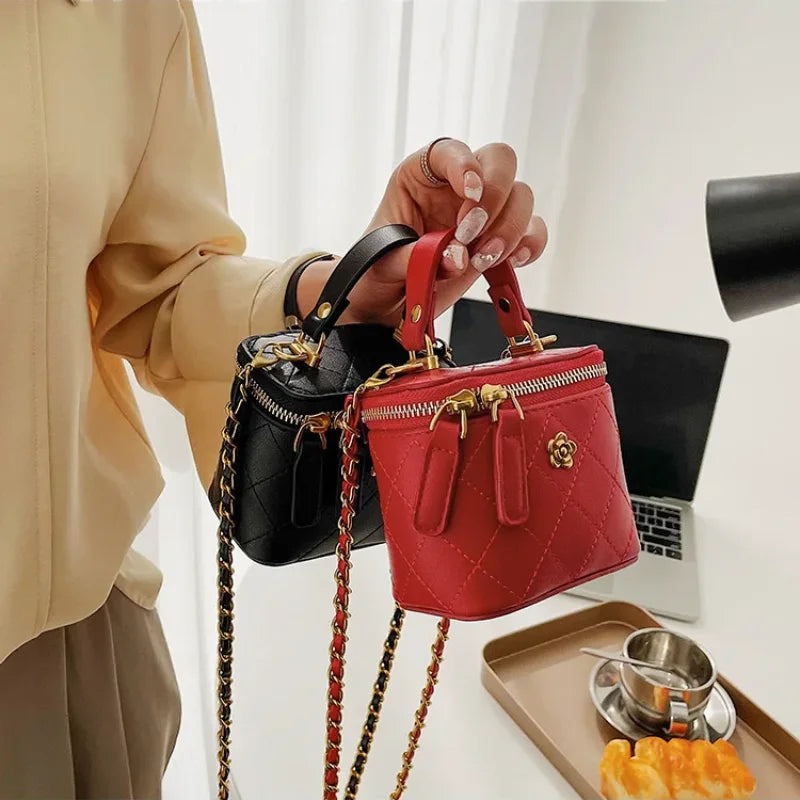 Small Shoulder Bucket Crossbody Bag