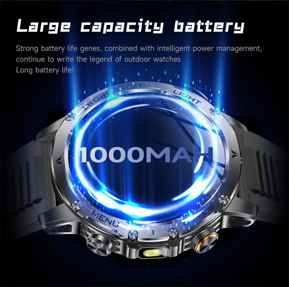 T-Rex 3 Military Grade Smart Watch IP68 Waterproof GPS/ Bluetooth