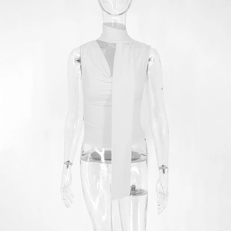 Sexy Sleeveless Top Fashion Streetwear