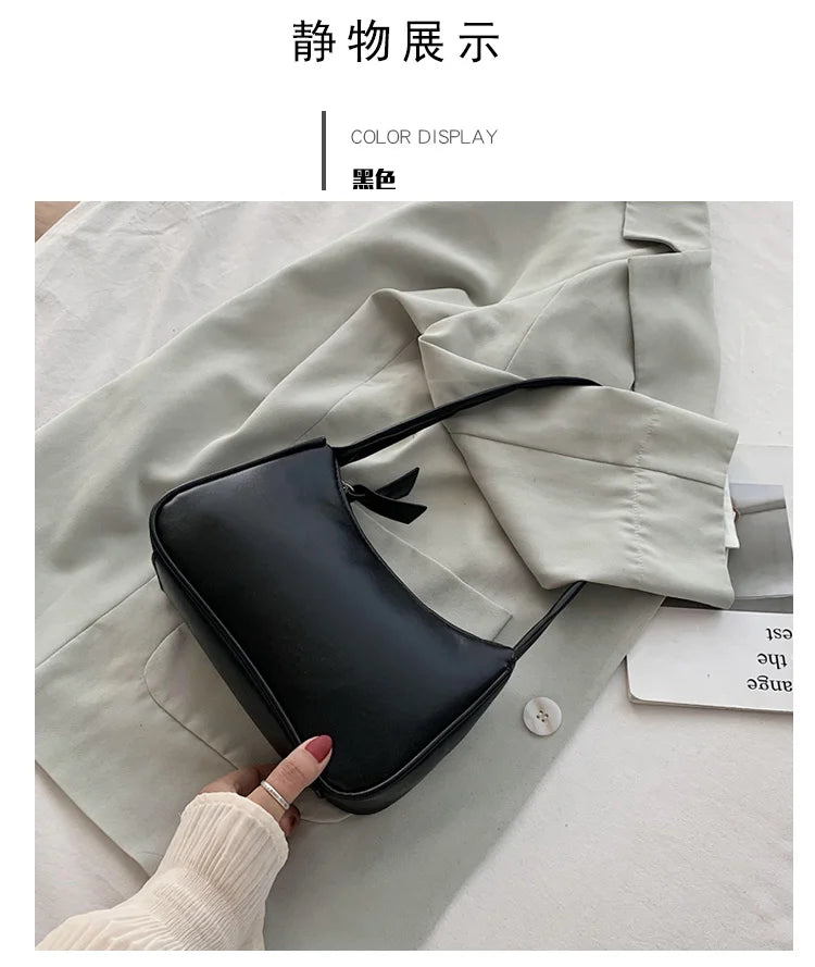 Retro Totes Bags for Women 2022 Trendy Vintage Handbag Female Small Subaxillary Bags Casual Retro Mini Shoulder Bag