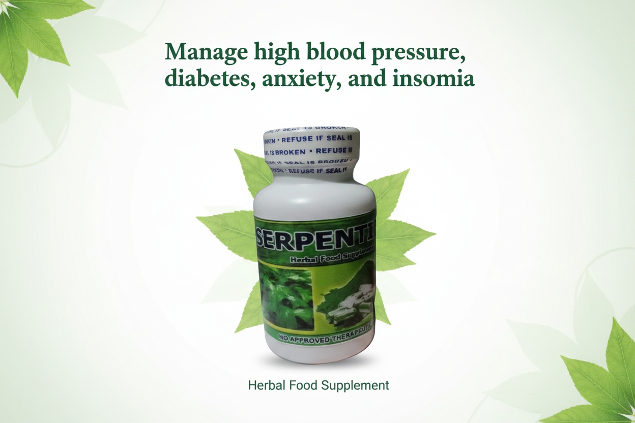 Serpentina Herbal Capsule Original FDA Approved