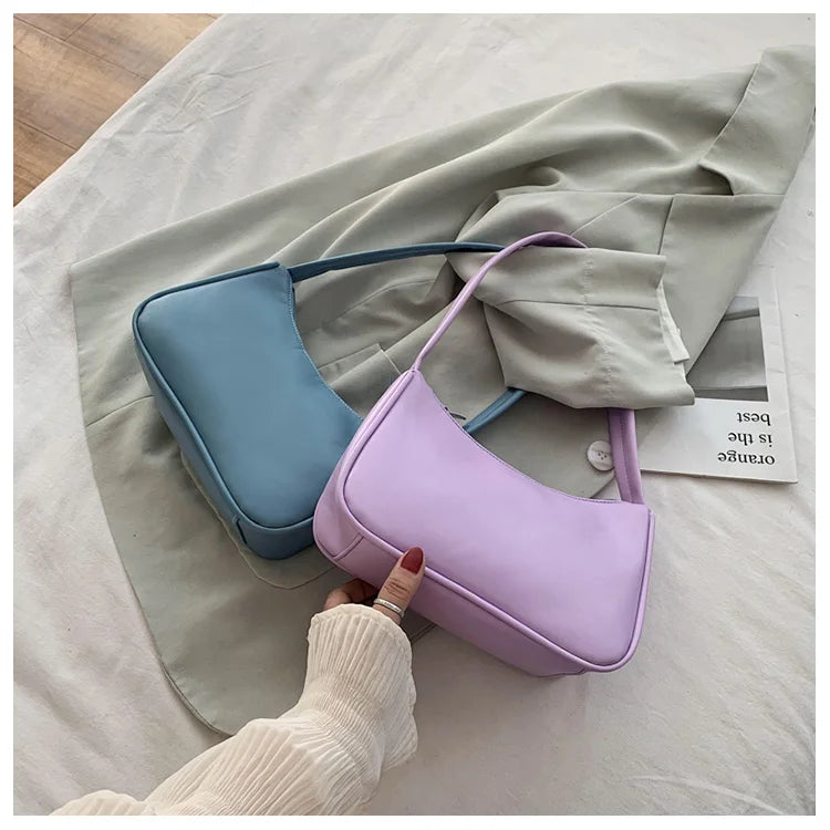 Retro Totes Bags for Women 2022 Trendy Vintage Handbag Female Small Subaxillary Bags Casual Retro Mini Shoulder Bag