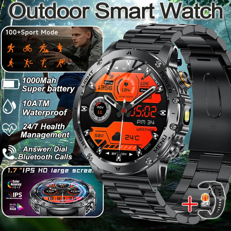 T-REX3 ULTRA Military Tactical/Sport Smart Watch
